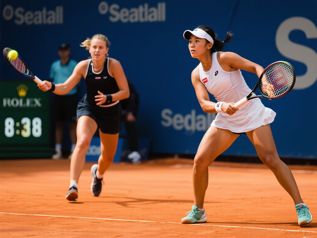 亚力山德洛娃晋级八强激战郑钦文争胜