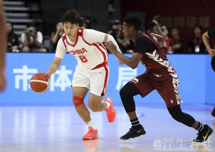 中国男篮热身赛首秀大胜委内瑞拉