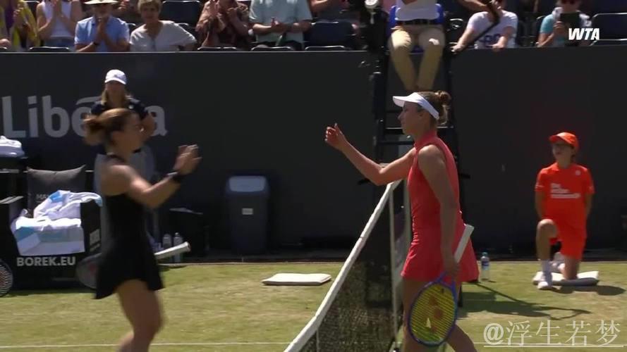 袁悦首次打入草地赛事八强 袁悦首次打入草地赛事八强